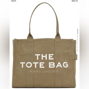 MARC JACOBS Khaki 'The Traveler' Tote